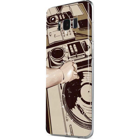 DJ Spinning Galaxy S8 Plus Skin